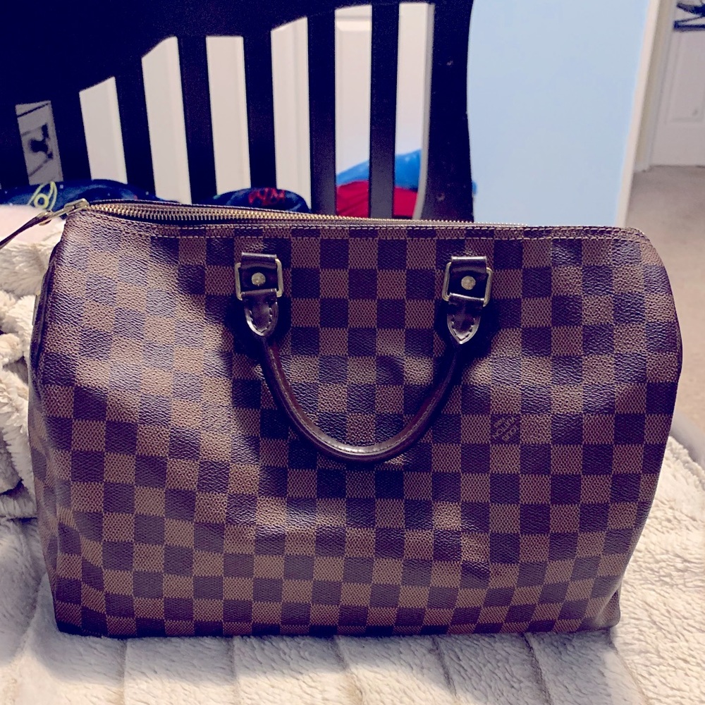Louis Vuitton Damier Ebene Speedy 35